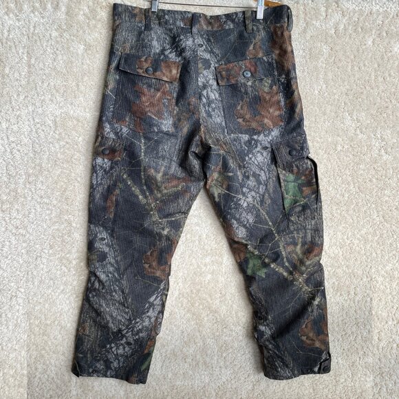 Mad Dog Gear Camo Pants Large Camouflage Lined Cargo Hunting Outdoor Mossy Oak - Picture 13 of 13
